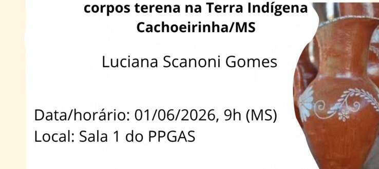 Defesa de dissertação de Luciana Scanoni Gomes